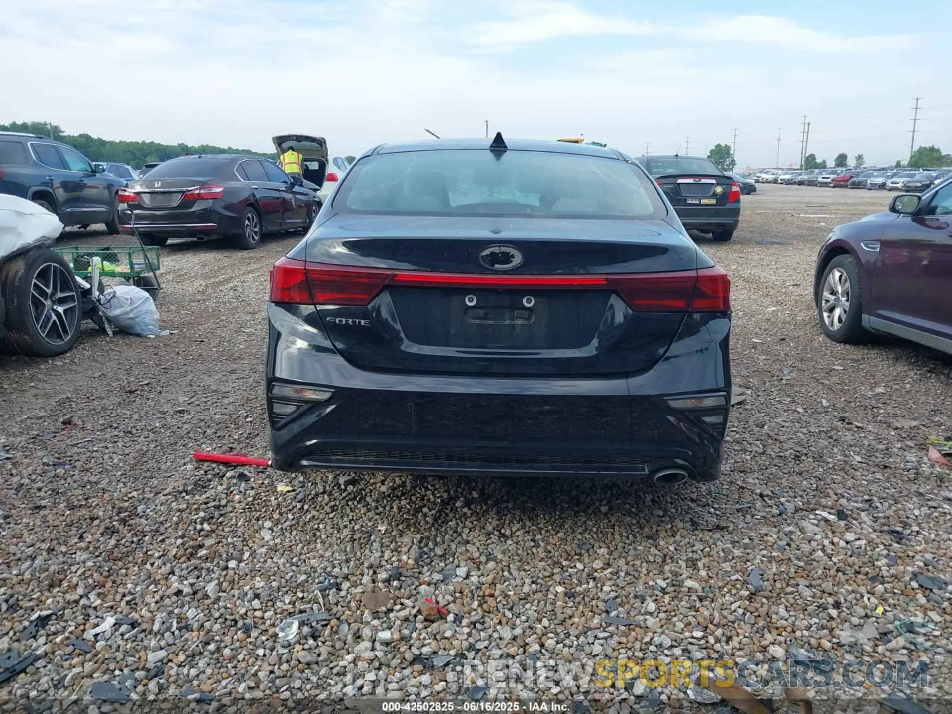 16 fotografías del automóvil dañado 3KPF24AD7KE137461 KIA FORTE 2019