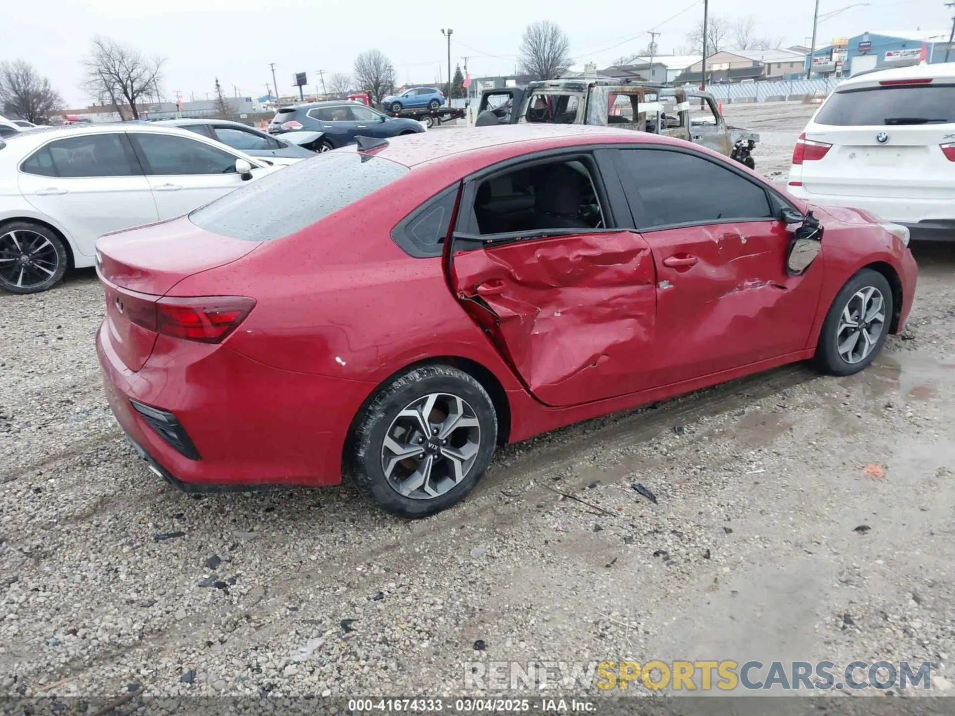 4 fotografías del automóvil dañado 3KPF24AD7KE138545 KIA FORTE 2019