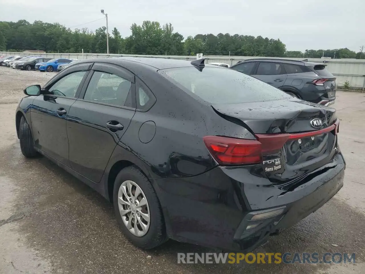 2 fotografías del automóvil dañado 3KPF24AD8KE027115 KIA FORTE 2019