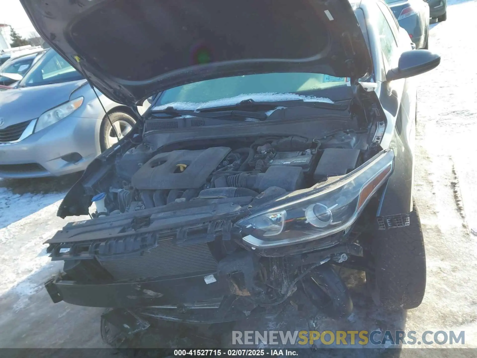 10 fotografías del automóvil dañado 3KPF24AD8KE032525 KIA FORTE 2019