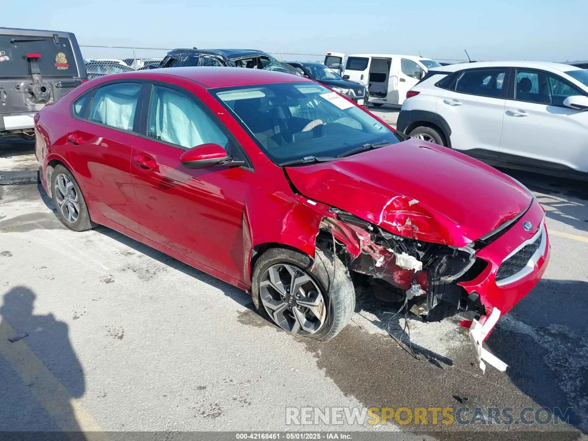 1 fotografías del automóvil dañado 3KPF24AD8KE068313 KIA FORTE 2019