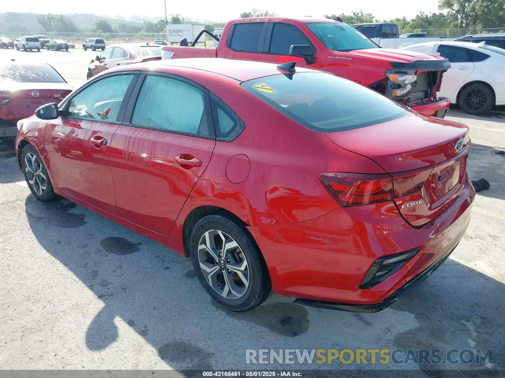 3 fotografías del automóvil dañado 3KPF24AD8KE068313 KIA FORTE 2019