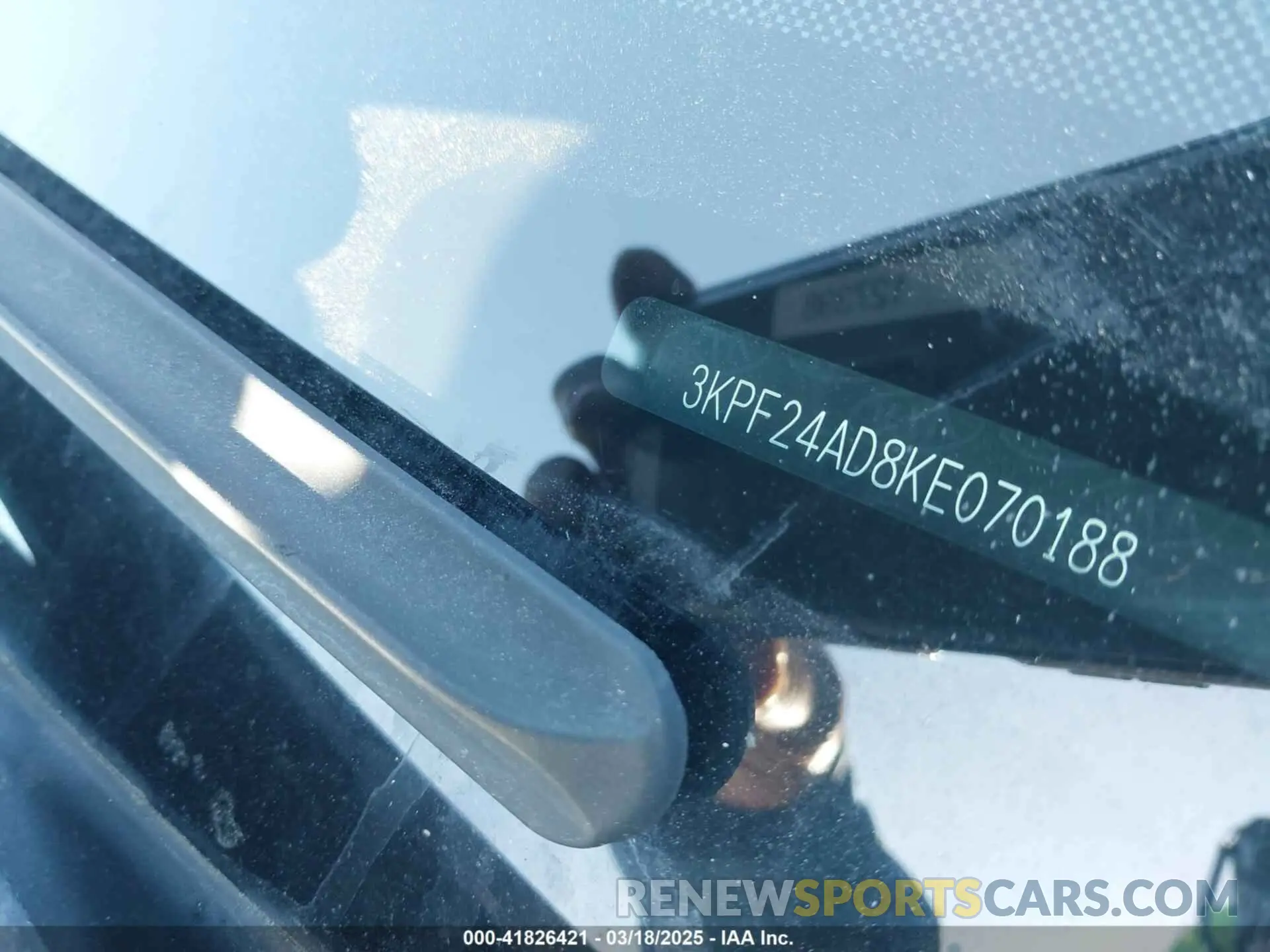 9 fotografías del automóvil dañado 3KPF24AD8KE070188 KIA FORTE 2019