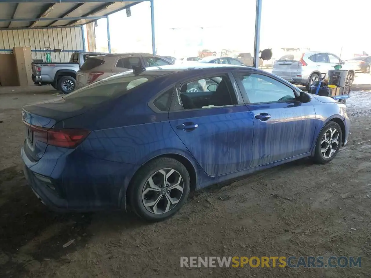 3 fotografías del automóvil dañado 3KPF24AD8KE078842 KIA FORTE 2019