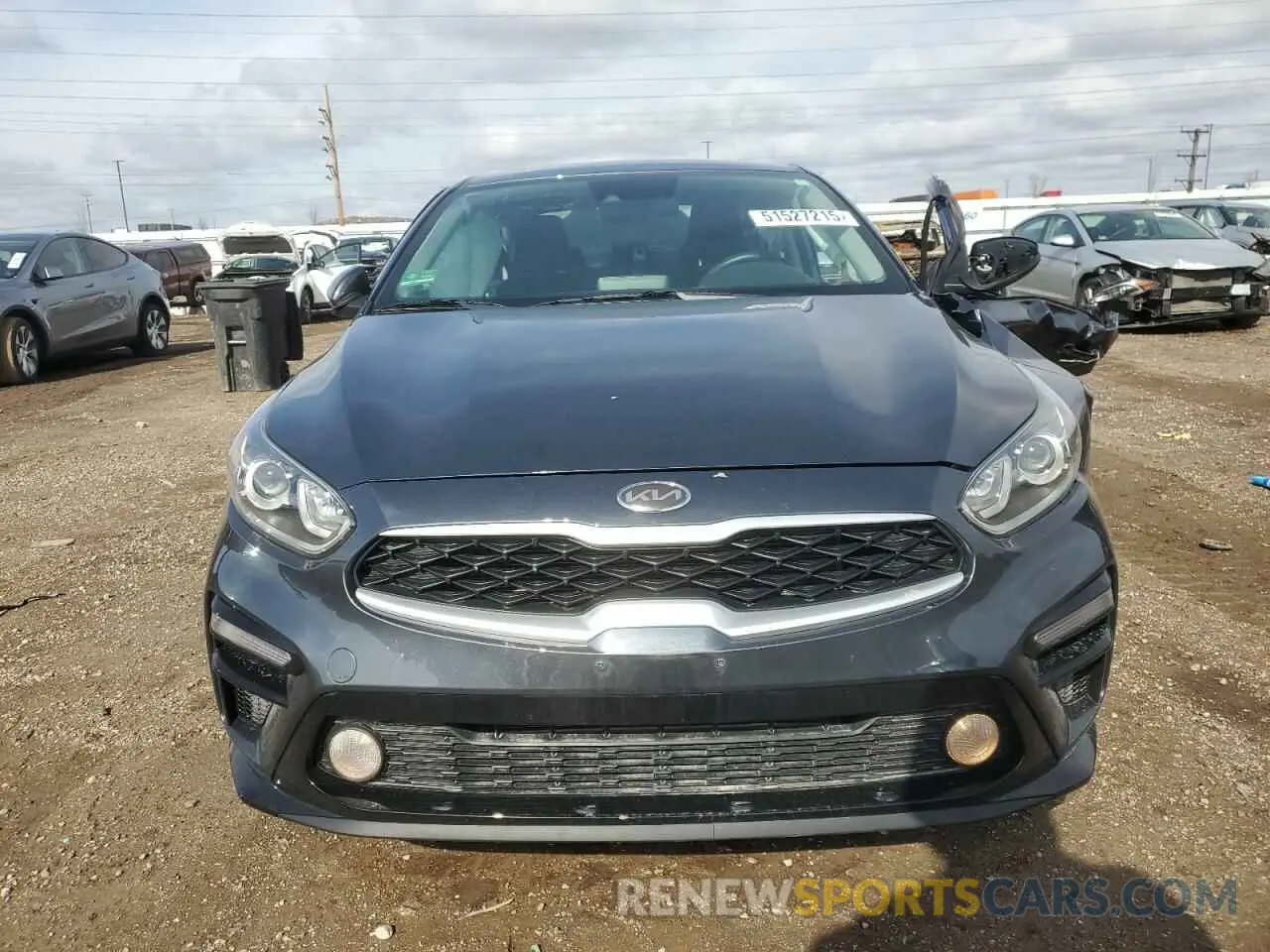 5 fotografías del automóvil dañado 3KPF24AD8KE135590 KIA FORTE 2019