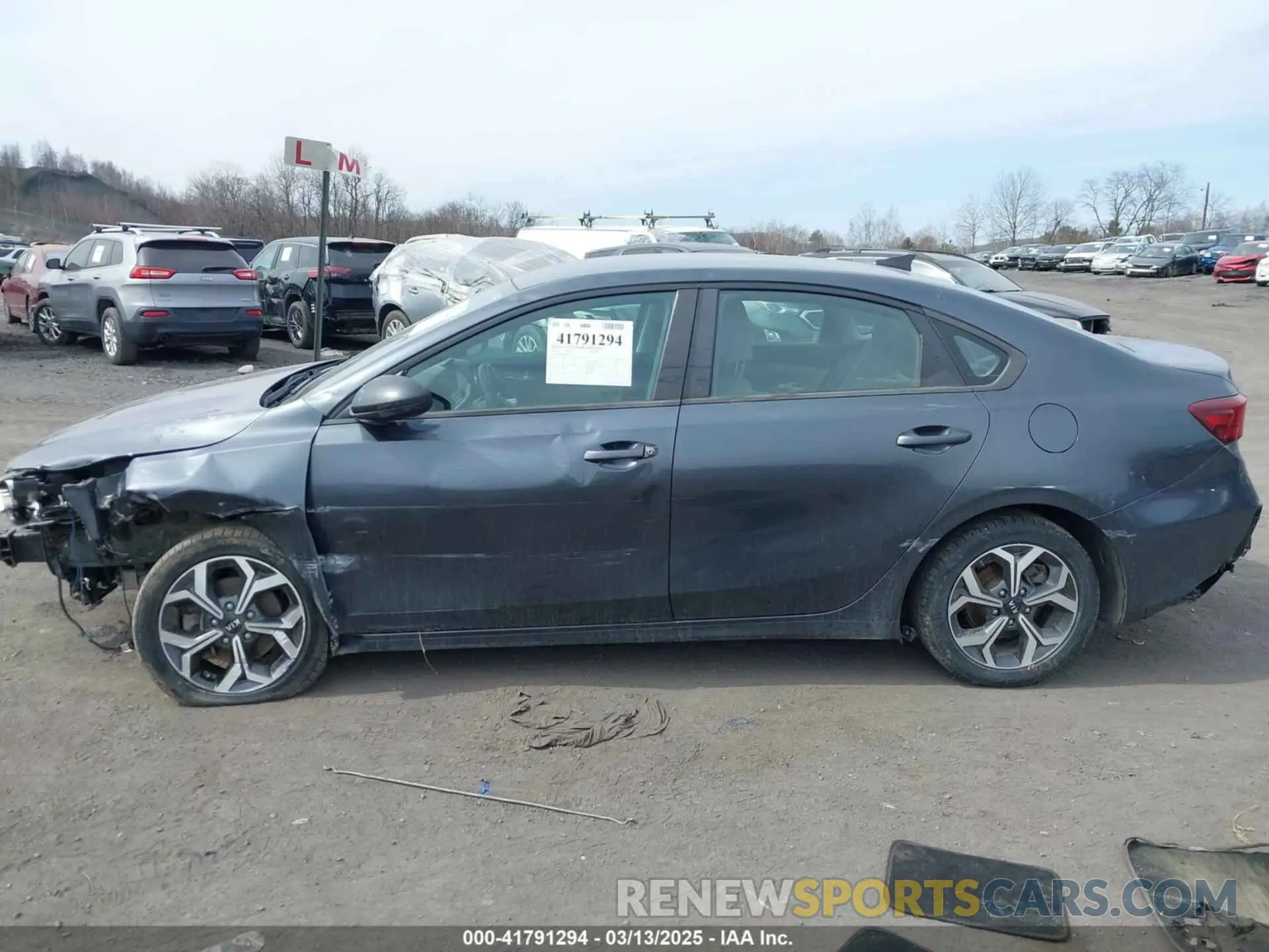 14 fotografías del automóvil dañado 3KPF24AD9KE033831 KIA FORTE 2019