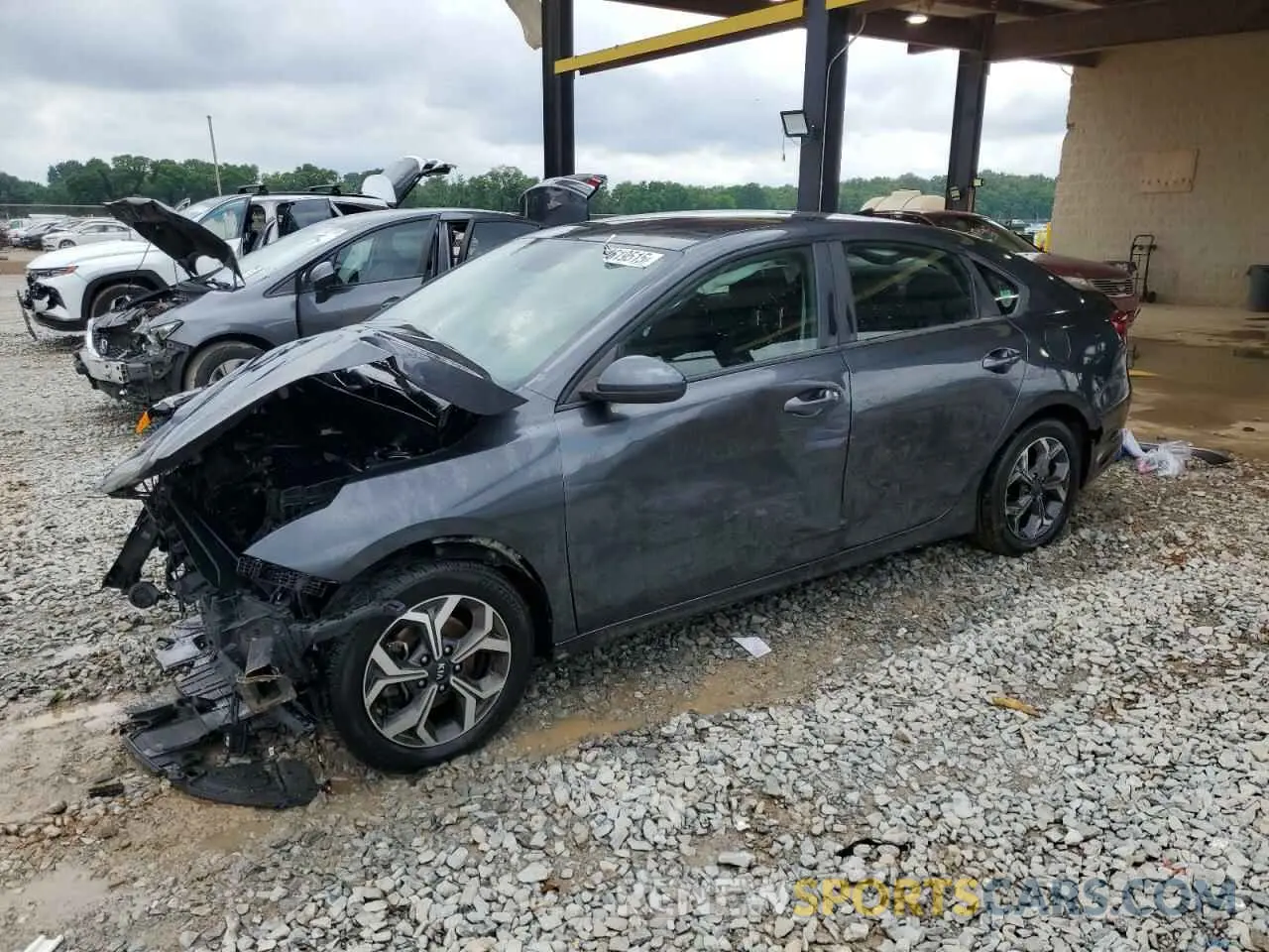 1 fotografías del automóvil dañado 3KPF24AD9KE051682 KIA FORTE 2019