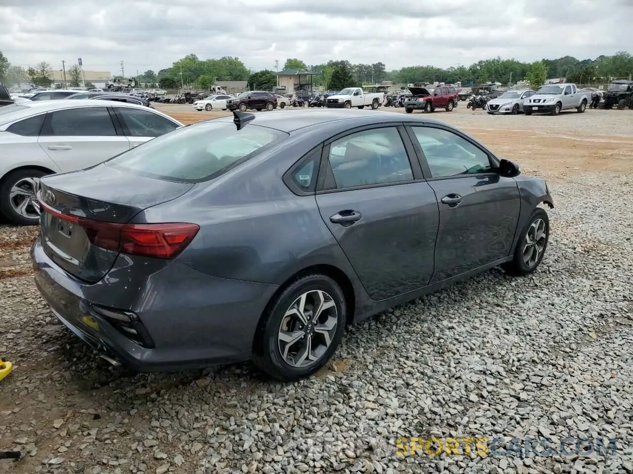 3 fotografías del automóvil dañado 3KPF24AD9KE051682 KIA FORTE 2019