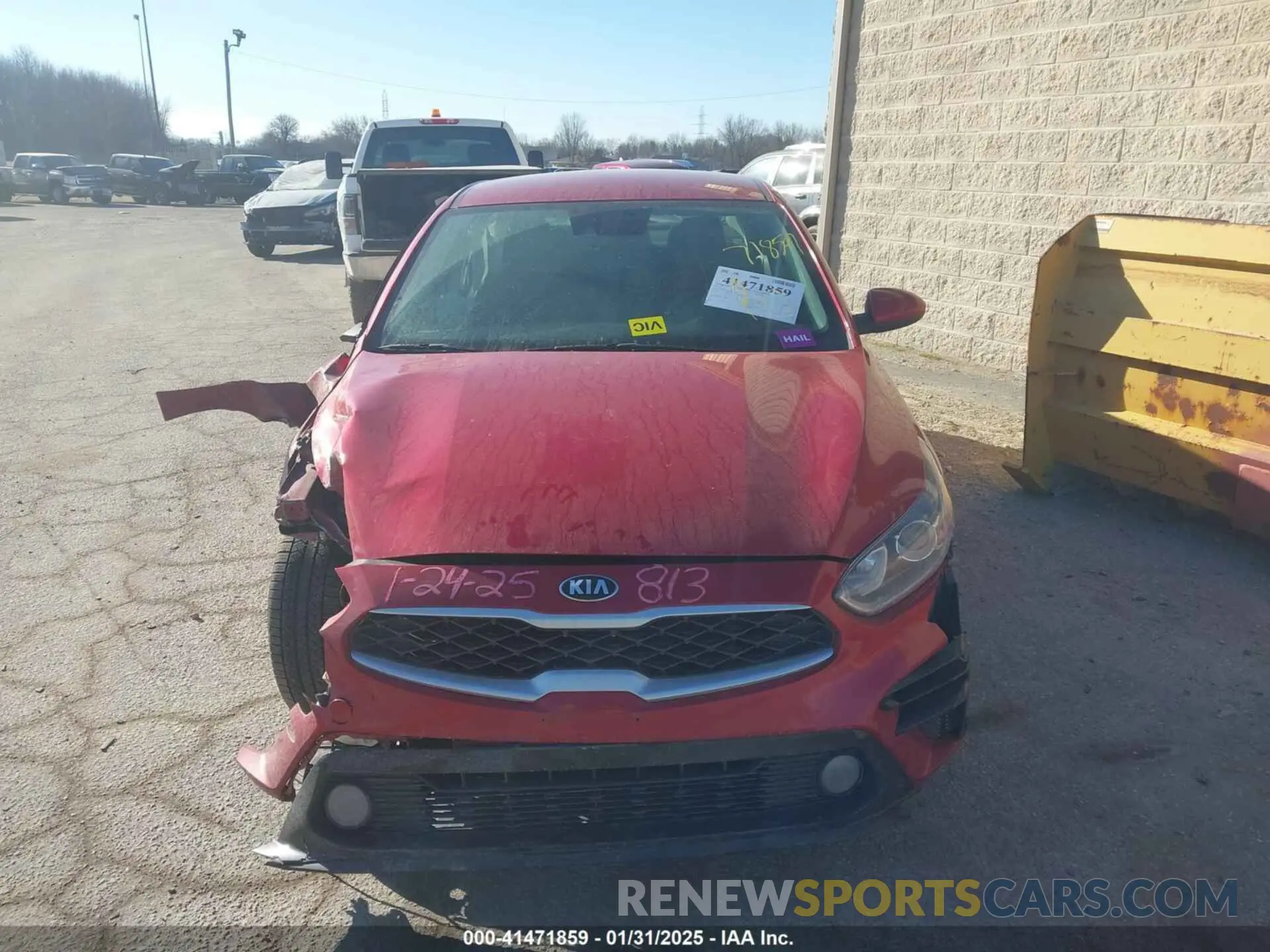 12 fotografías del automóvil dañado 3KPF24AD9KE055893 KIA FORTE 2019