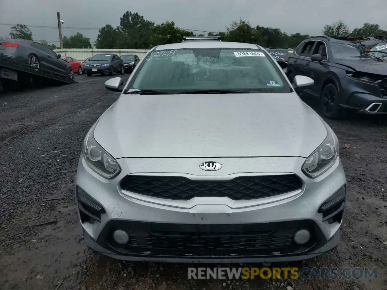 5 fotografías del automóvil dañado 3KPF24AD9KE067252 KIA FORTE 2019