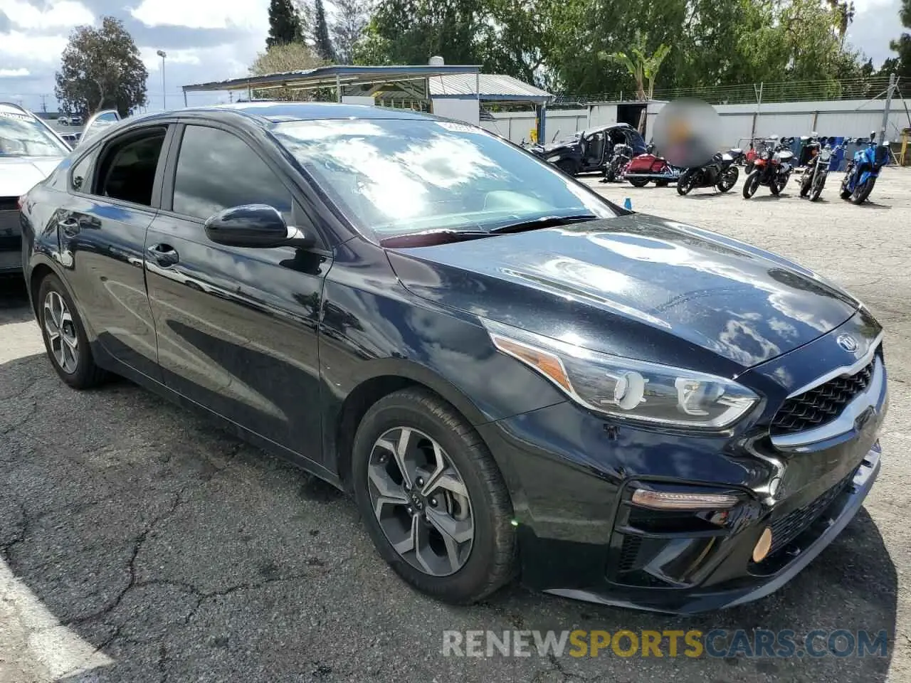 4 fotografías del automóvil dañado 3KPF24AD9KE082169 KIA FORTE 2019