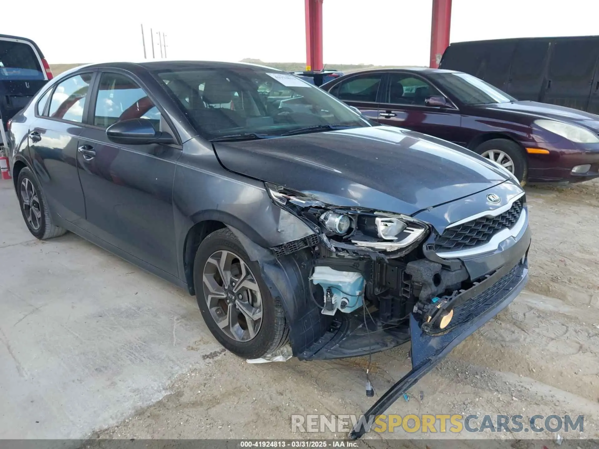6 fotografías del automóvil dañado 3KPF24AD9KE097741 KIA FORTE 2019
