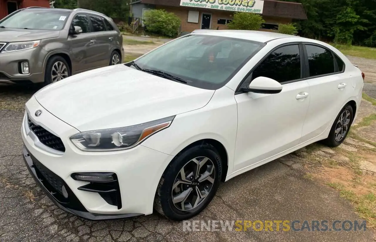 2 fotografías del automóvil dañado 3KPF24AD9KE122640 KIA FORTE 2019
