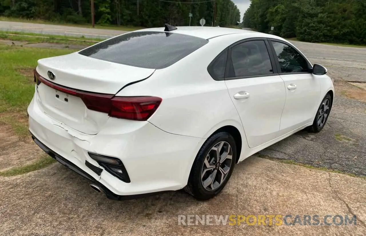 4 fotografías del automóvil dañado 3KPF24AD9KE122640 KIA FORTE 2019