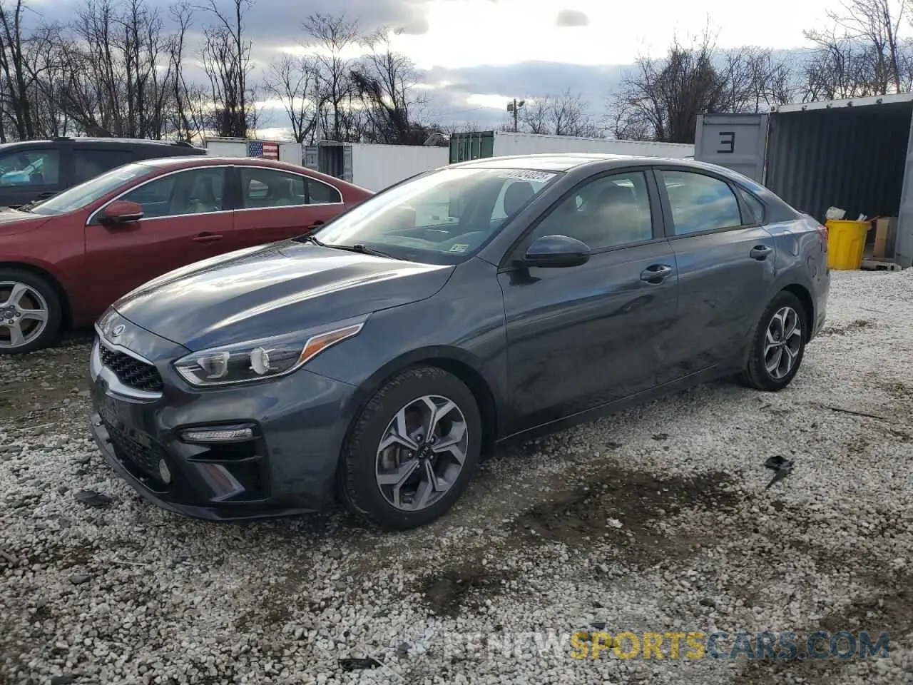 1 fotografías del automóvil dañado 3KPF24AD9KE131256 KIA FORTE 2019