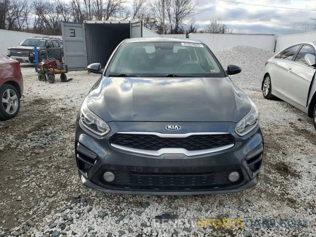 5 fotografías del automóvil dañado 3KPF24AD9KE131256 KIA FORTE 2019