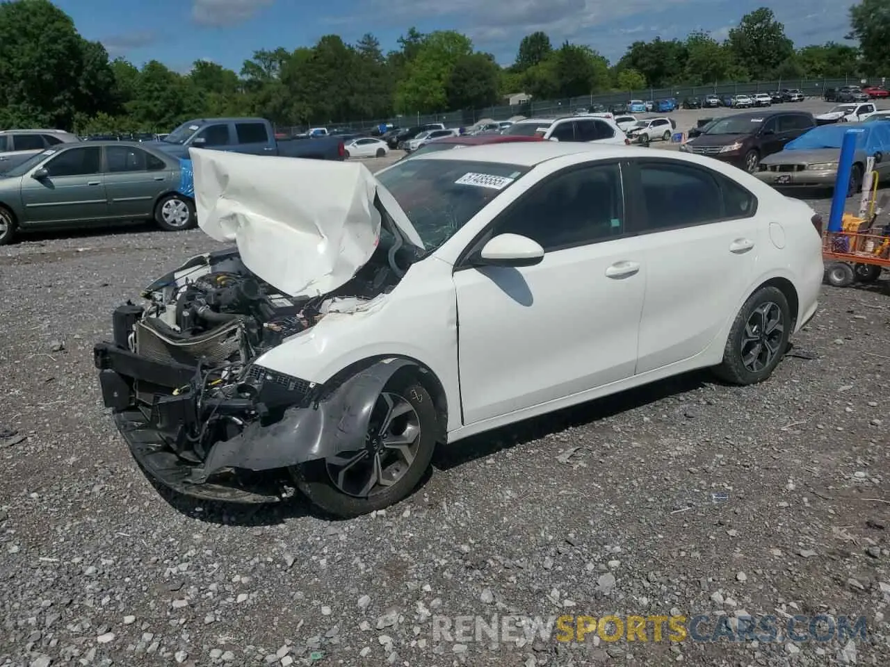 1 fotografías del automóvil dañado 3KPF24ADXKE011871 KIA FORTE 2019