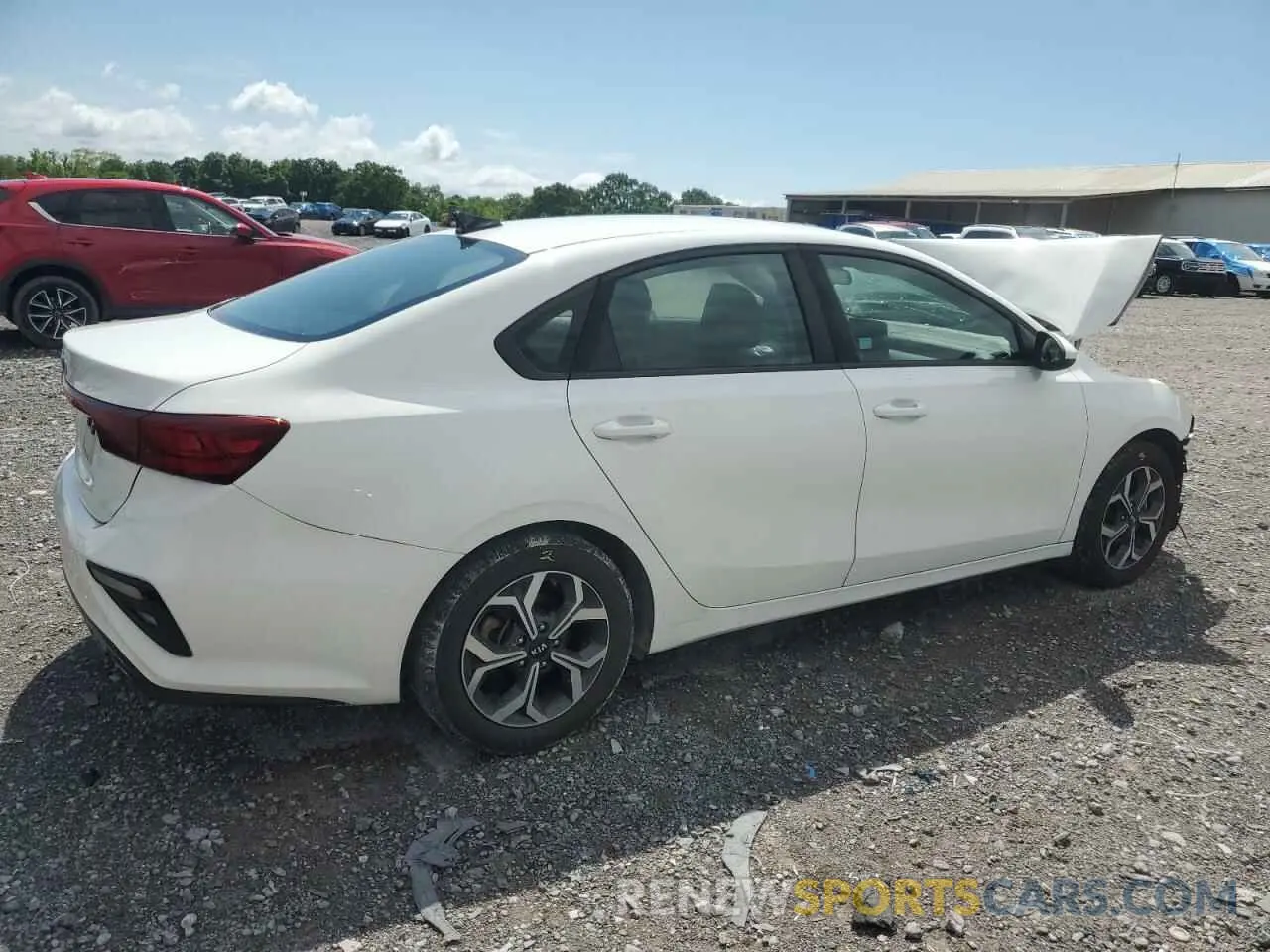 3 fotografías del automóvil dañado 3KPF24ADXKE011871 KIA FORTE 2019
