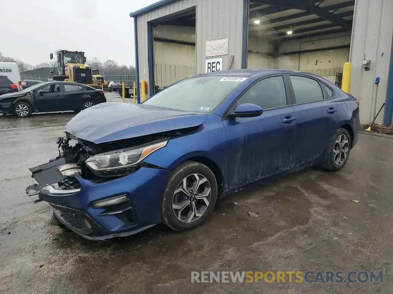 1 fotografías del automóvil dañado 3KPF24ADXKE024104 KIA FORTE 2019