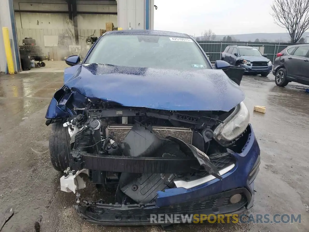 5 fotografías del automóvil dañado 3KPF24ADXKE024104 KIA FORTE 2019