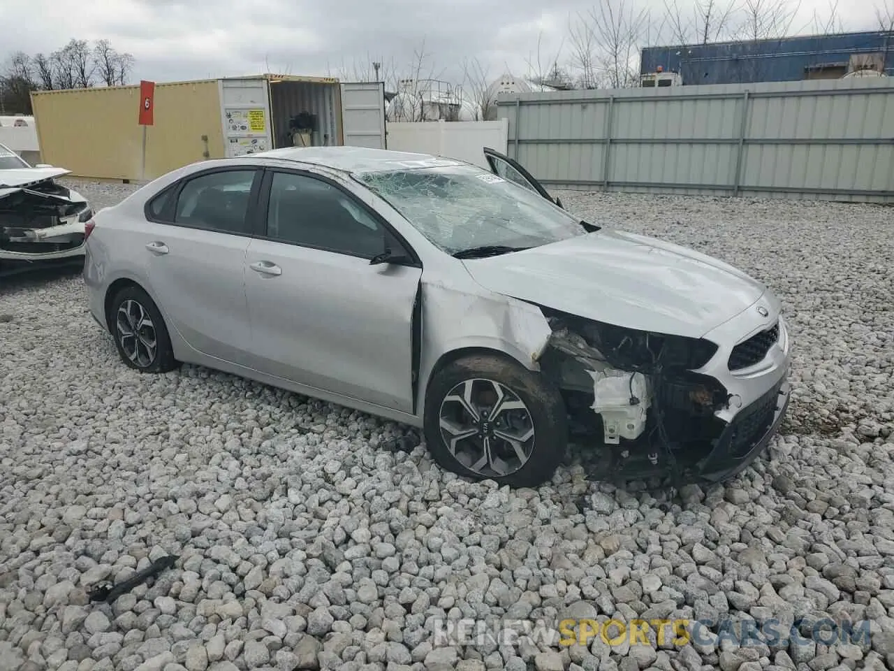 4 fotografías del automóvil dañado 3KPF24ADXKE043414 KIA FORTE 2019