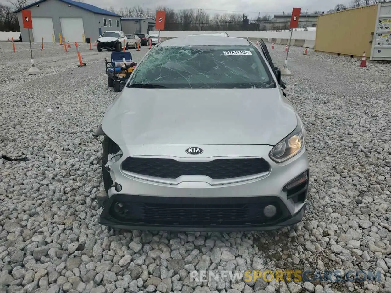 5 fotografías del automóvil dañado 3KPF24ADXKE043414 KIA FORTE 2019