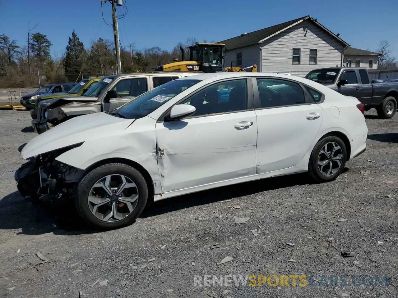 1 fotografías del automóvil dañado 3KPF24ADXKE078745 KIA FORTE 2019
