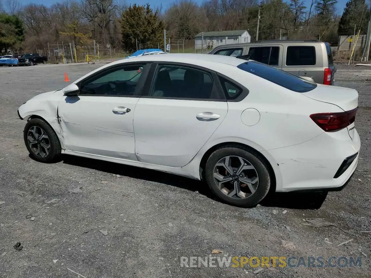 2 fotografías del automóvil dañado 3KPF24ADXKE078745 KIA FORTE 2019