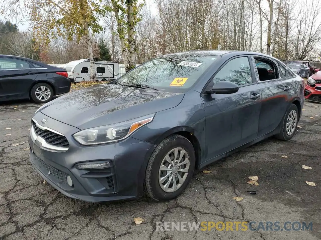 1 fotografías del automóvil dañado 3KPF24ADXKE088336 KIA FORTE 2019