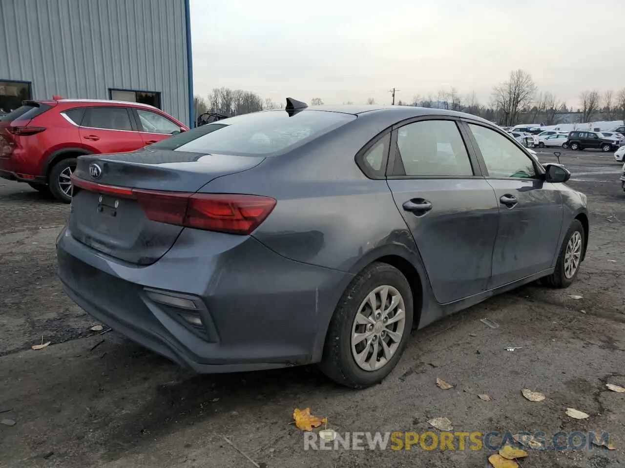 3 fotografías del automóvil dañado 3KPF24ADXKE088336 KIA FORTE 2019
