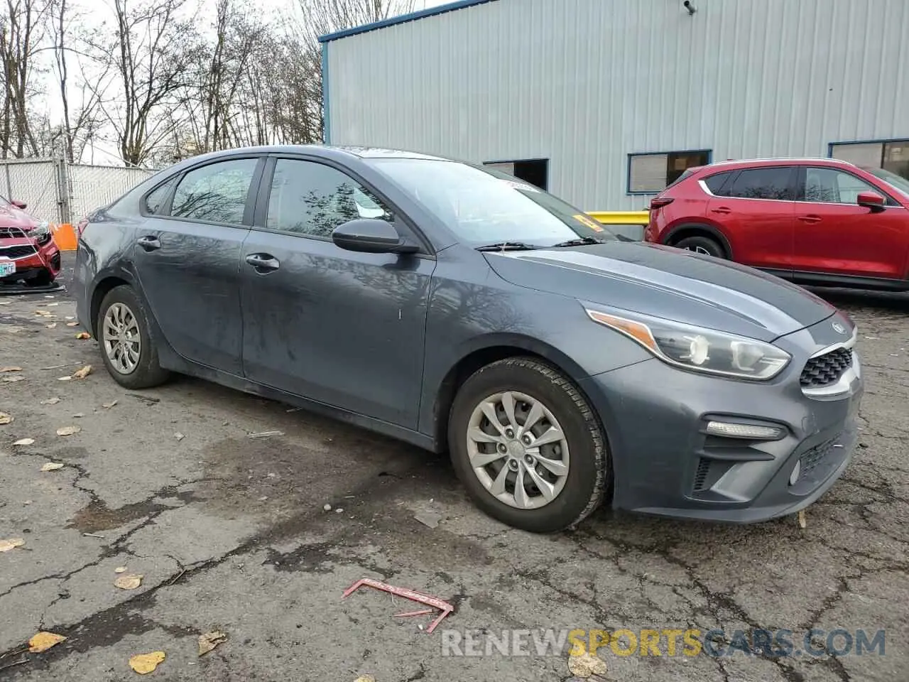 4 fotografías del automóvil dañado 3KPF24ADXKE088336 KIA FORTE 2019