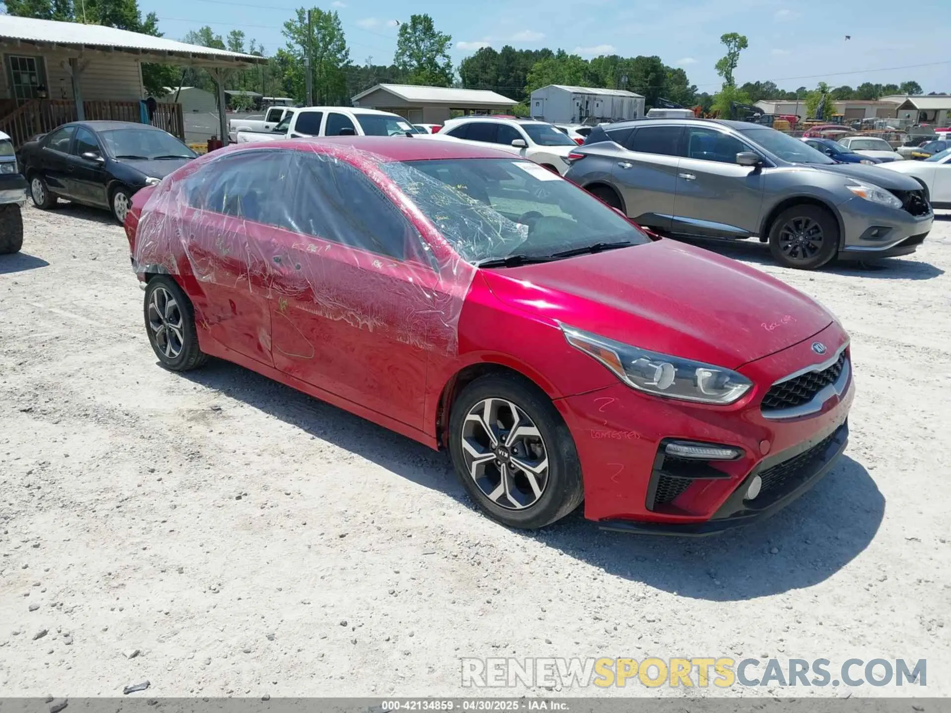 1 fotografías del automóvil dañado 3KPF24ADXKE096145 KIA FORTE 2019