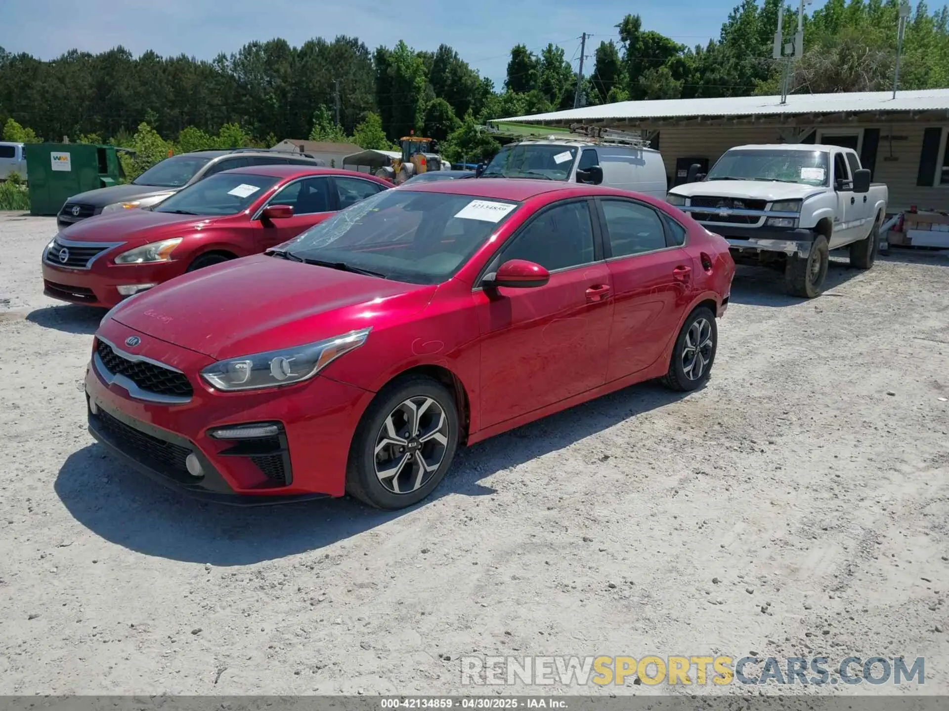 2 fotografías del automóvil dañado 3KPF24ADXKE096145 KIA FORTE 2019
