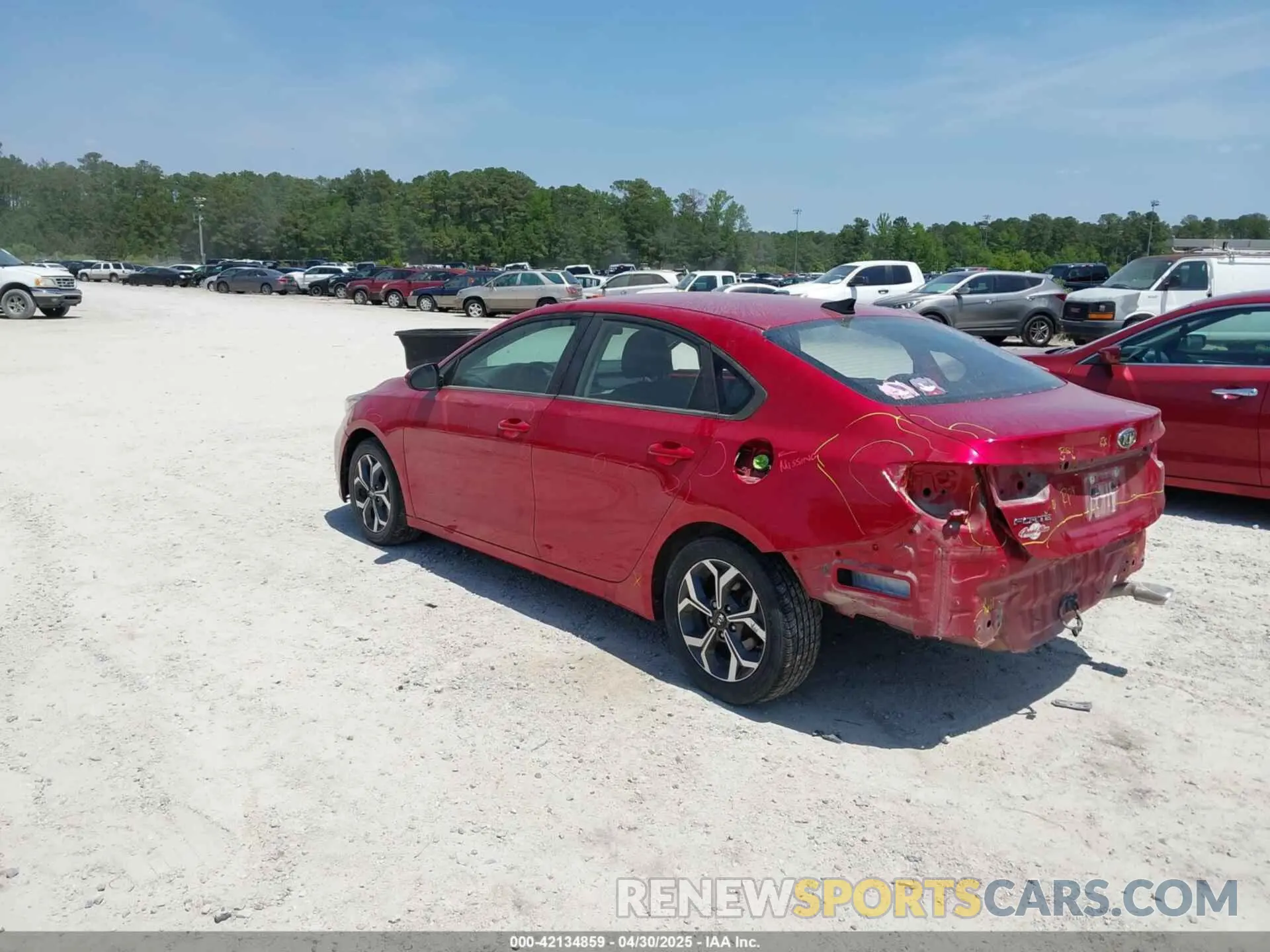 3 fotografías del automóvil dañado 3KPF24ADXKE096145 KIA FORTE 2019