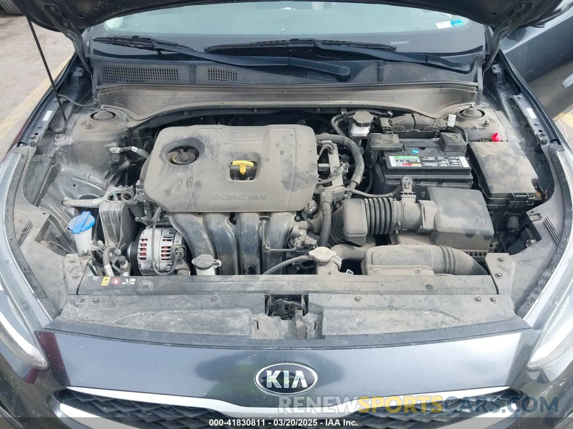 10 fotografías del automóvil dañado 3KPF24ADXKE122159 KIA FORTE 2019