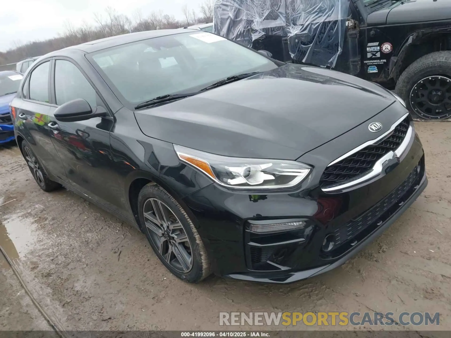 1 fotografías del automóvil dañado 3KPF34AD0KE015151 KIA FORTE 2019