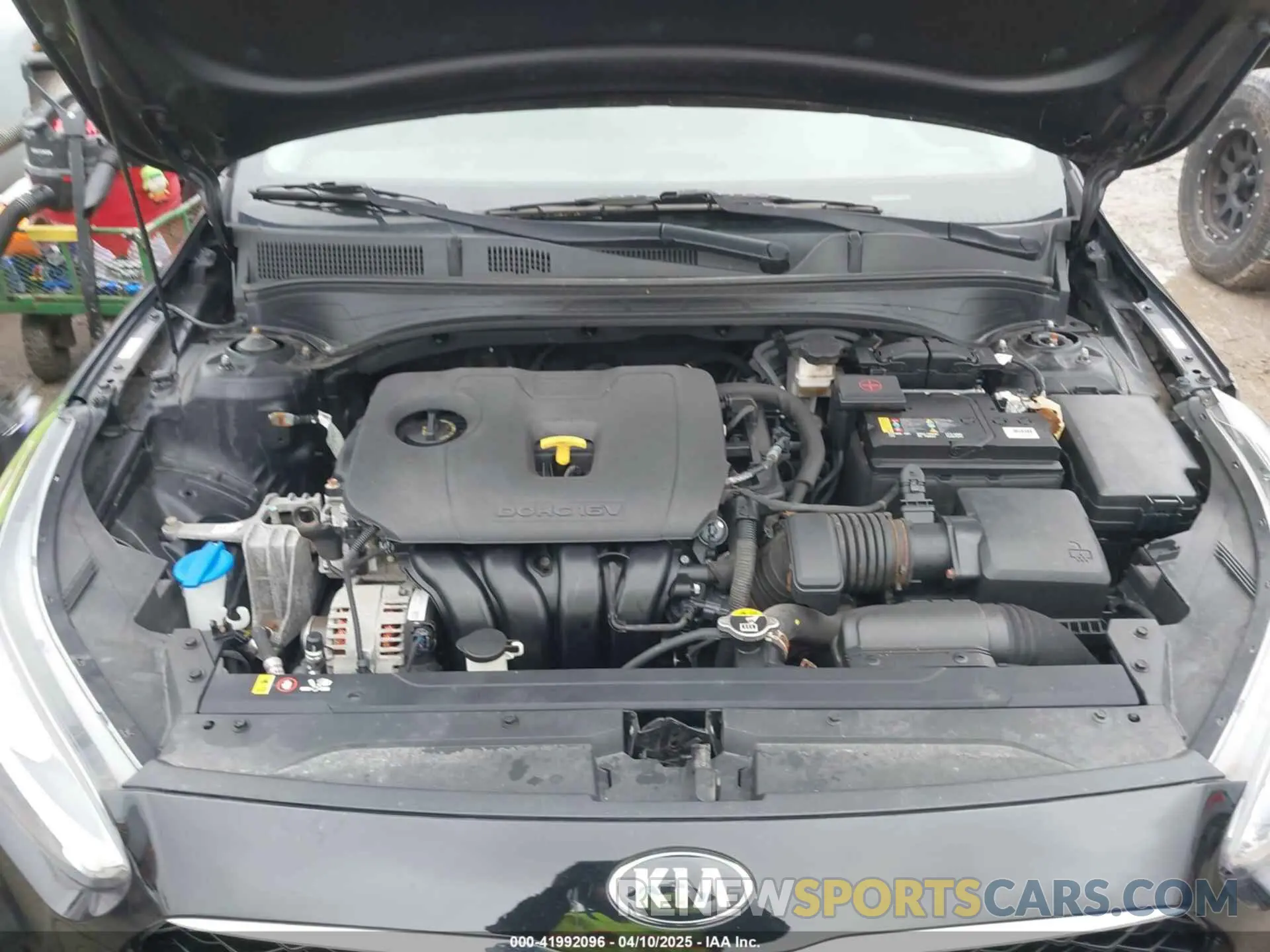 10 fotografías del automóvil dañado 3KPF34AD0KE015151 KIA FORTE 2019