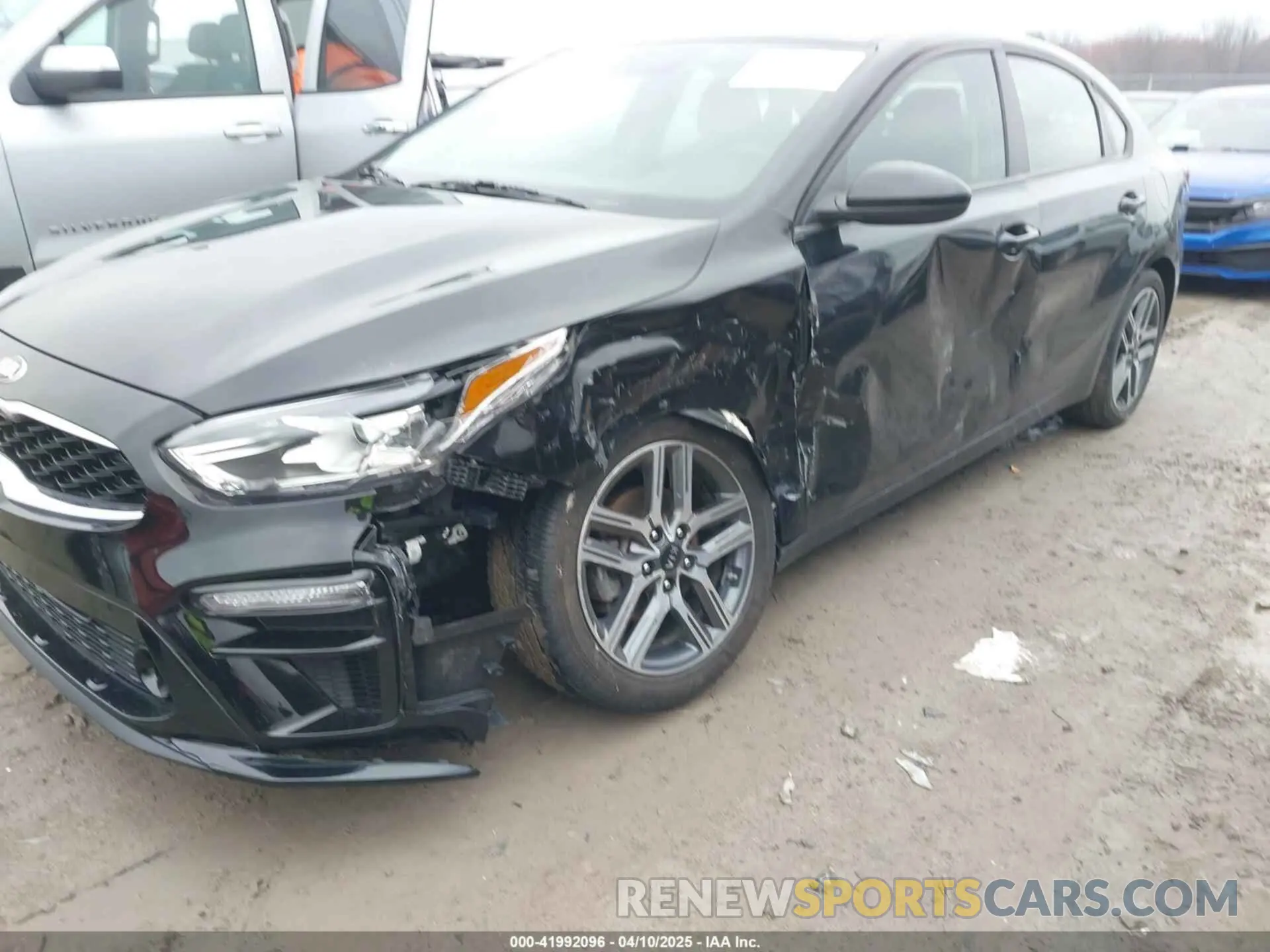 6 fotografías del automóvil dañado 3KPF34AD0KE015151 KIA FORTE 2019