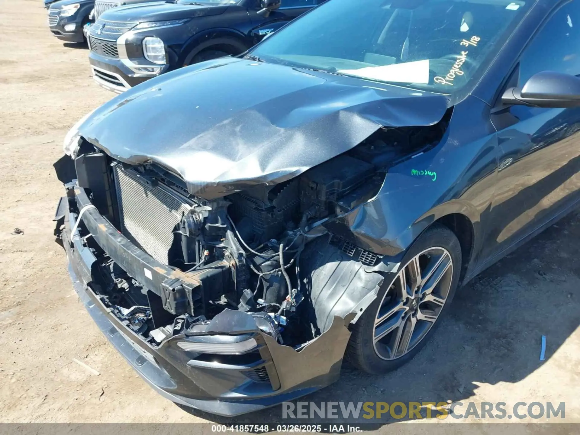 6 fotografías del automóvil dañado 3KPF34AD0KE020141 KIA FORTE 2019