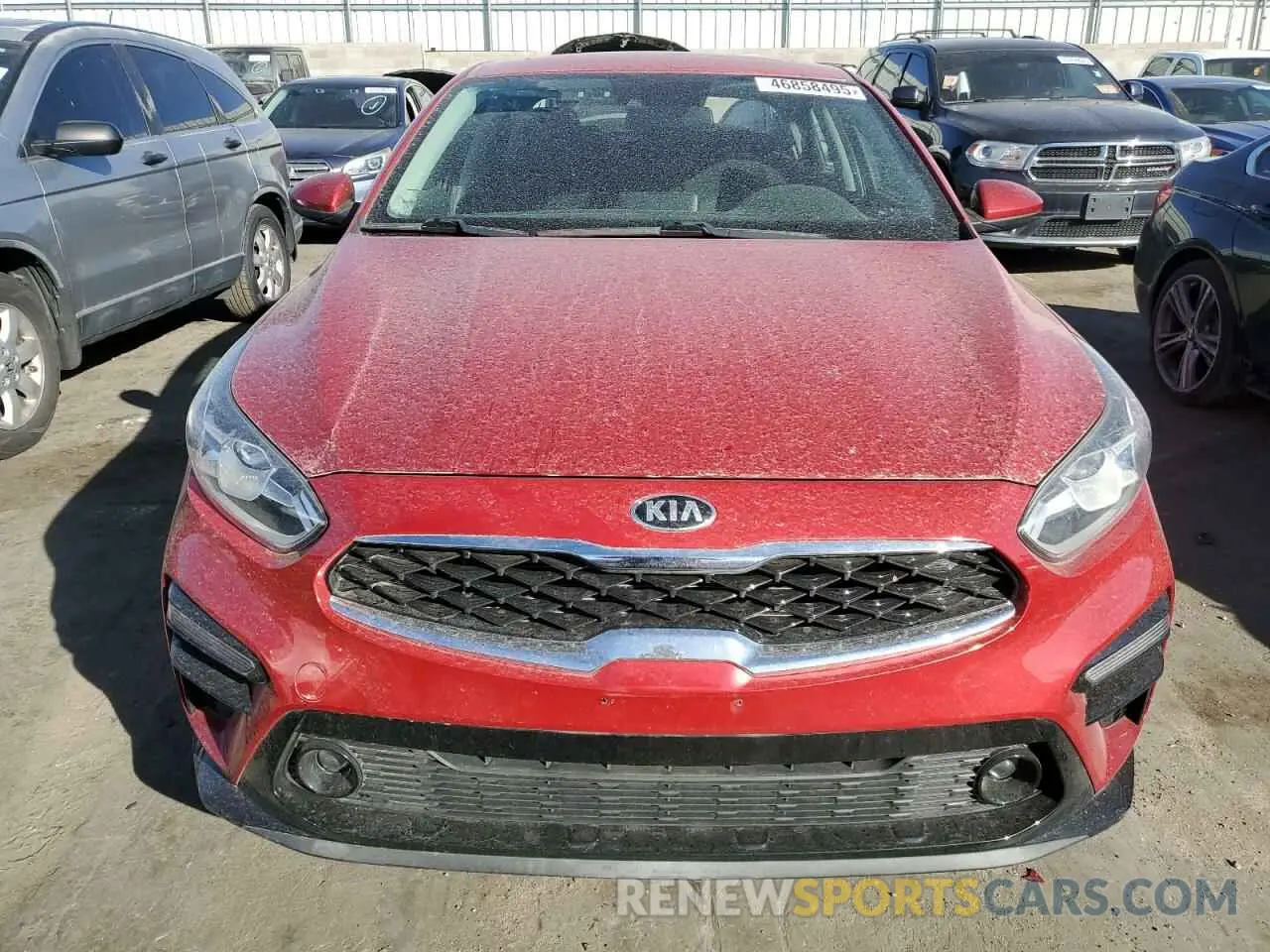 5 fotografías del automóvil dañado 3KPF34AD1KE074905 KIA FORTE 2019