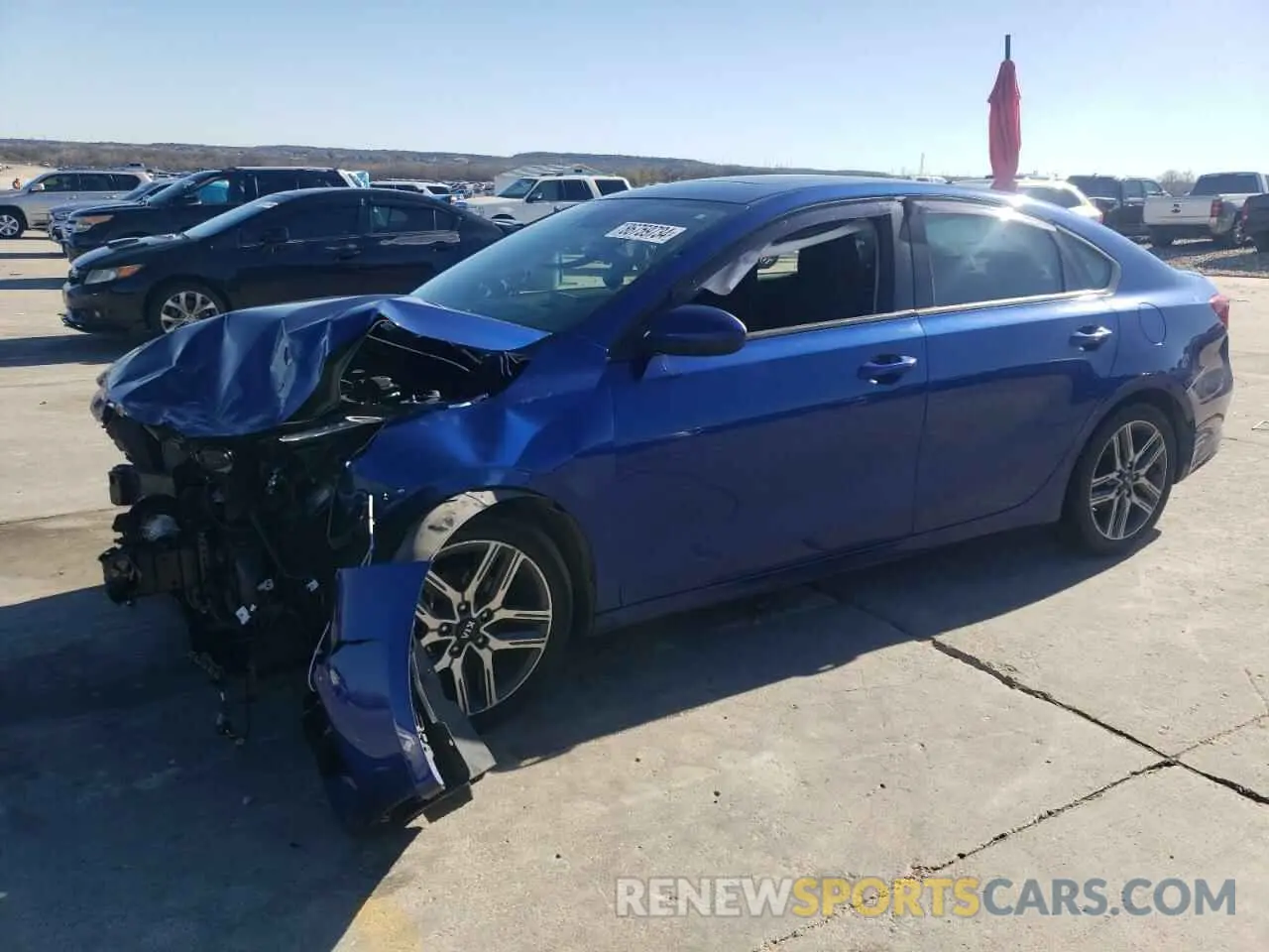 1 fotografías del automóvil dañado 3KPF34AD2KE022778 KIA FORTE 2019