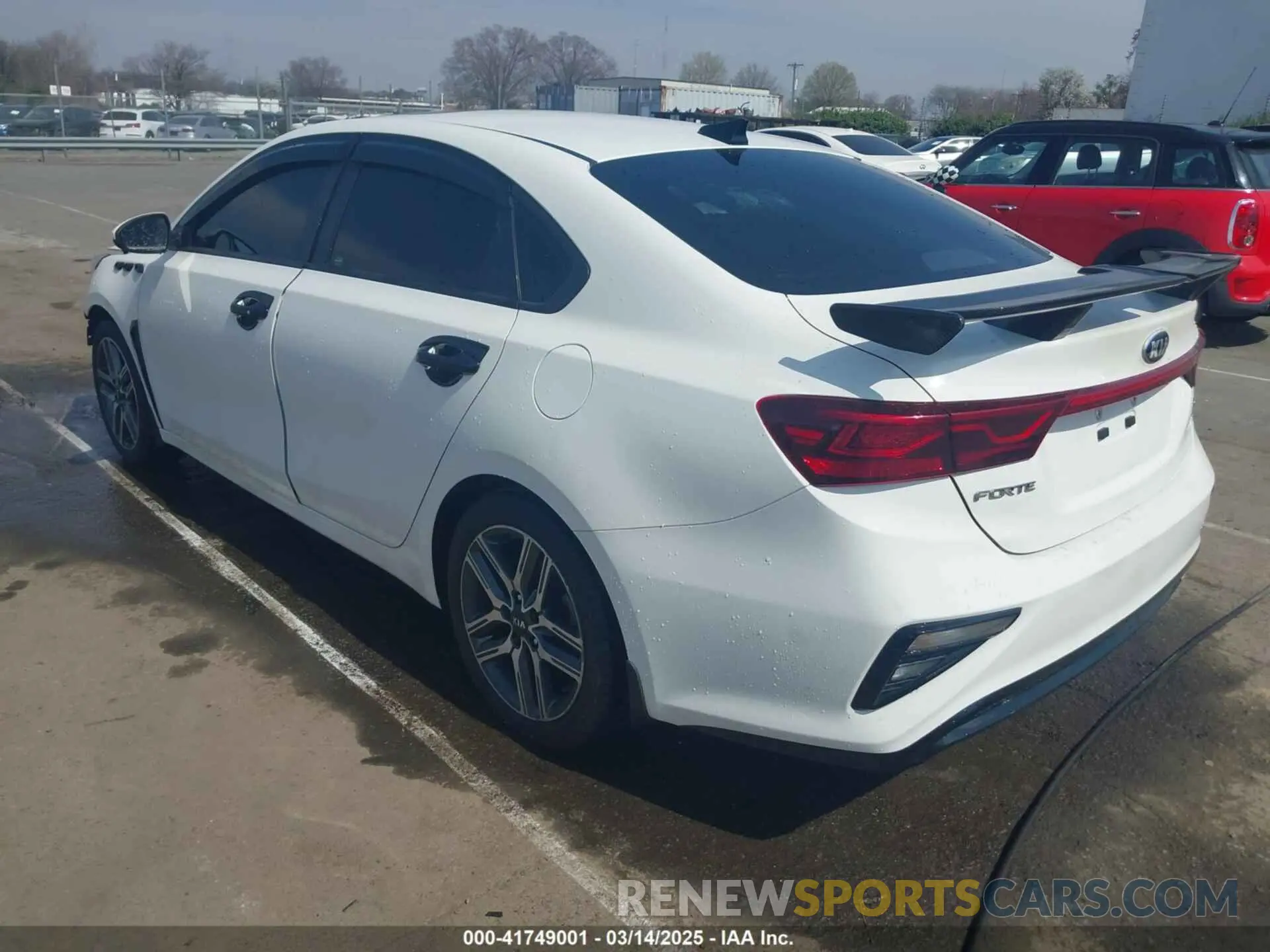 3 fotografías del automóvil dañado 3KPF34AD2KE028516 KIA FORTE 2019