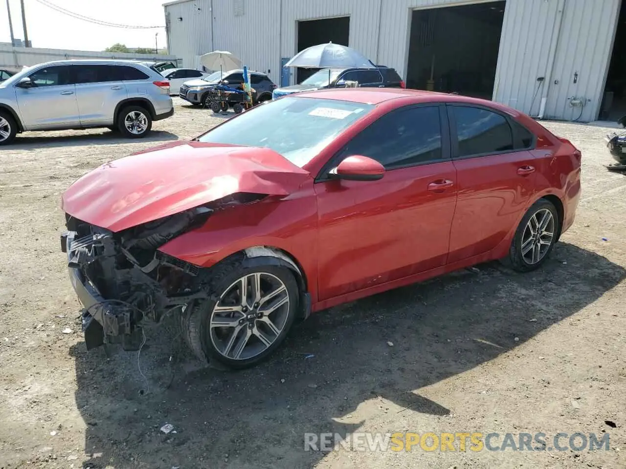 1 fotografías del automóvil dañado 3KPF34AD2KE041069 KIA FORTE 2019