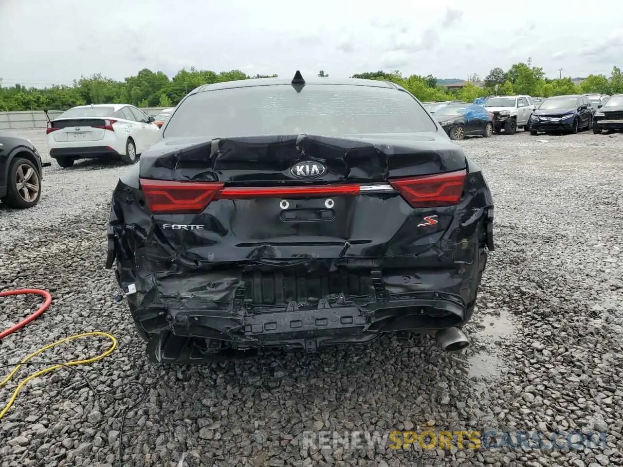 6 fotografías del automóvil dañado 3KPF34AD3KE110772 KIA FORTE 2019