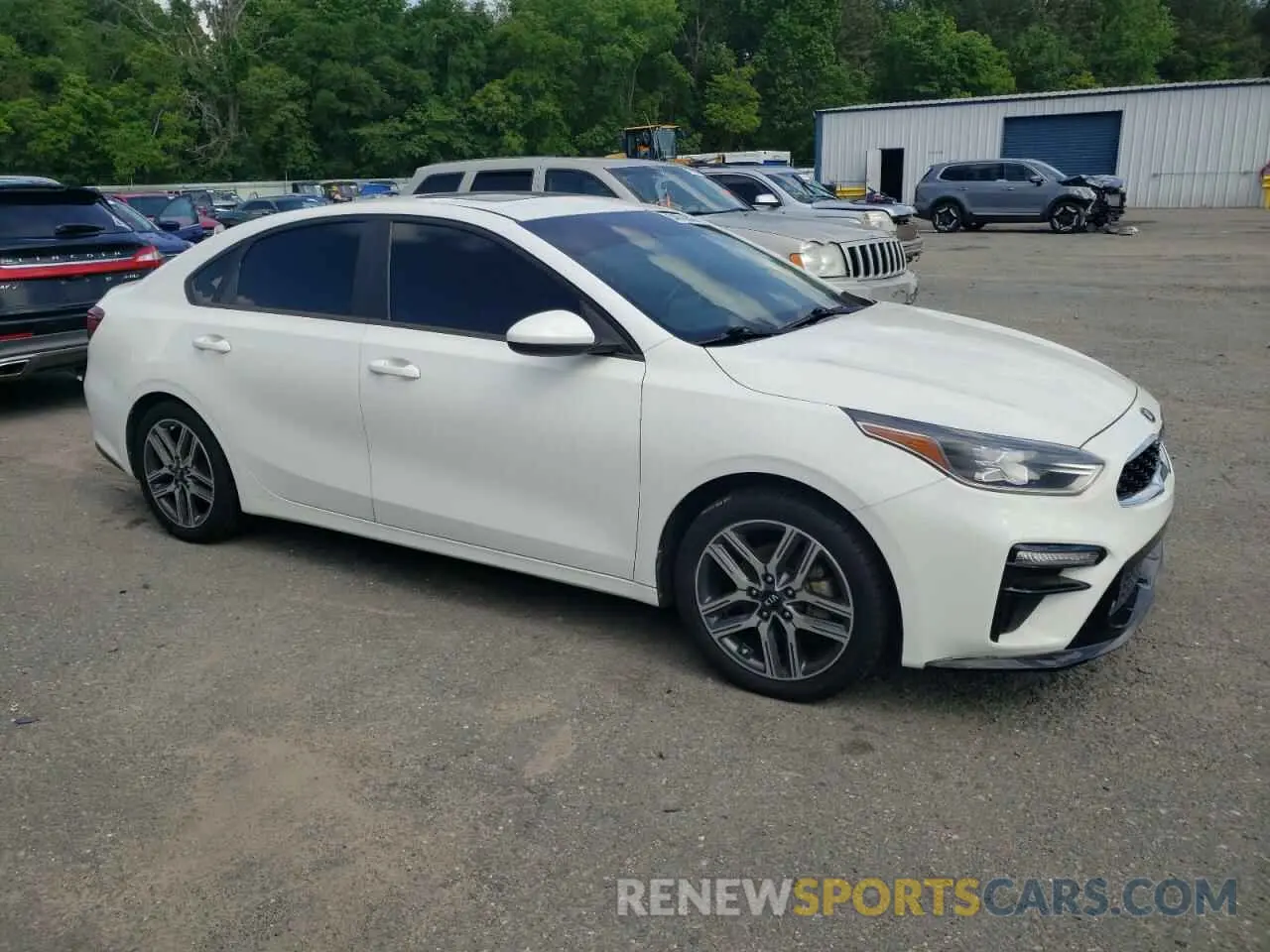 4 fotografías del automóvil dañado 3KPF34AD5KE028025 KIA FORTE 2019