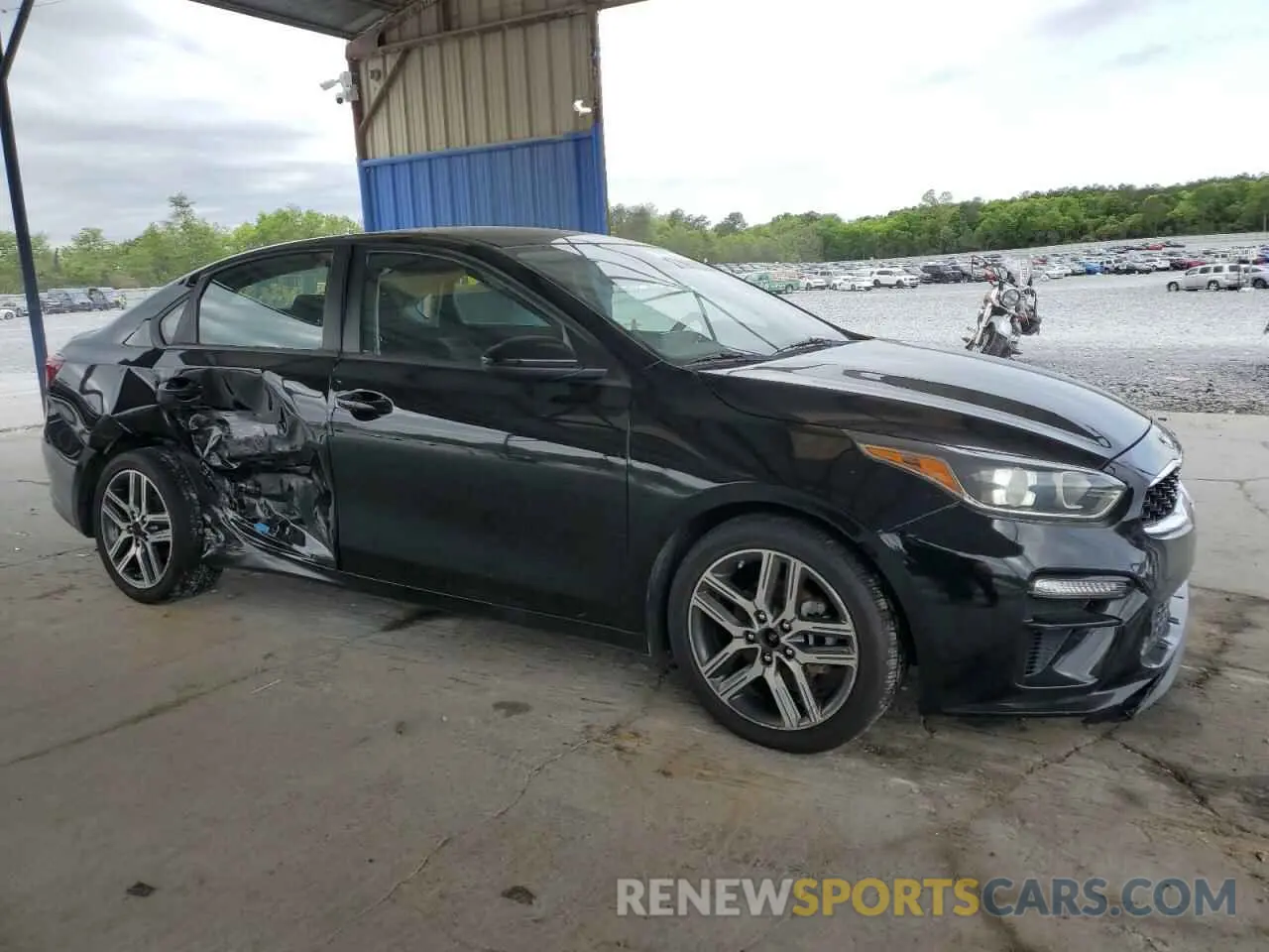 4 fotografías del automóvil dañado 3KPF34AD5KE124253 KIA FORTE 2019