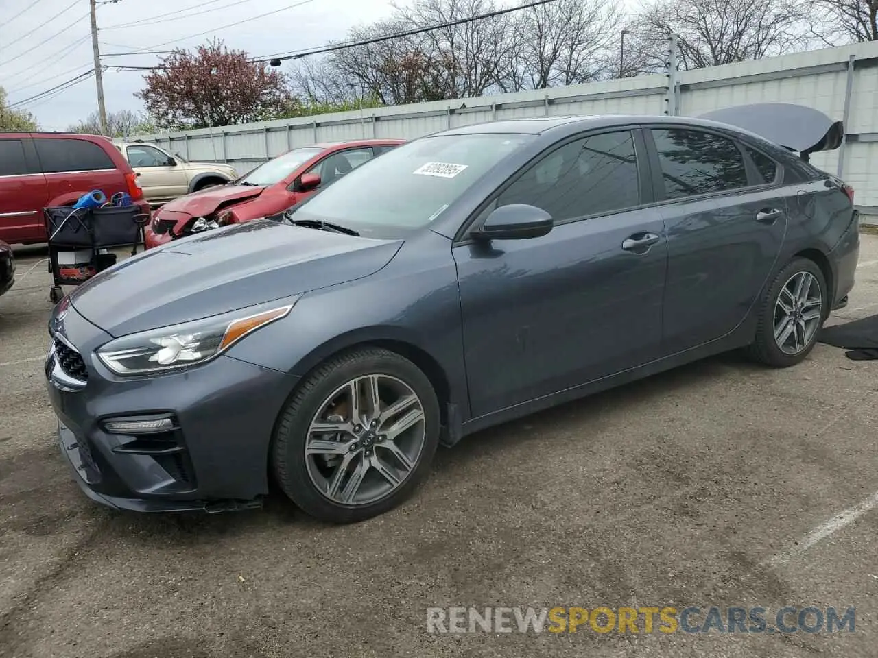 1 fotografías del automóvil dañado 3KPF34AD7KE075556 KIA FORTE 2019