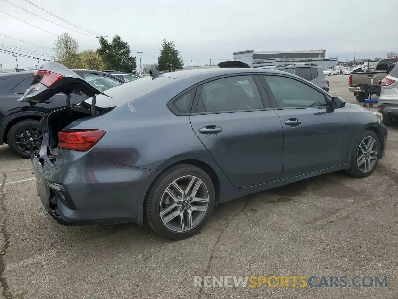3 fotografías del automóvil dañado 3KPF34AD7KE075556 KIA FORTE 2019