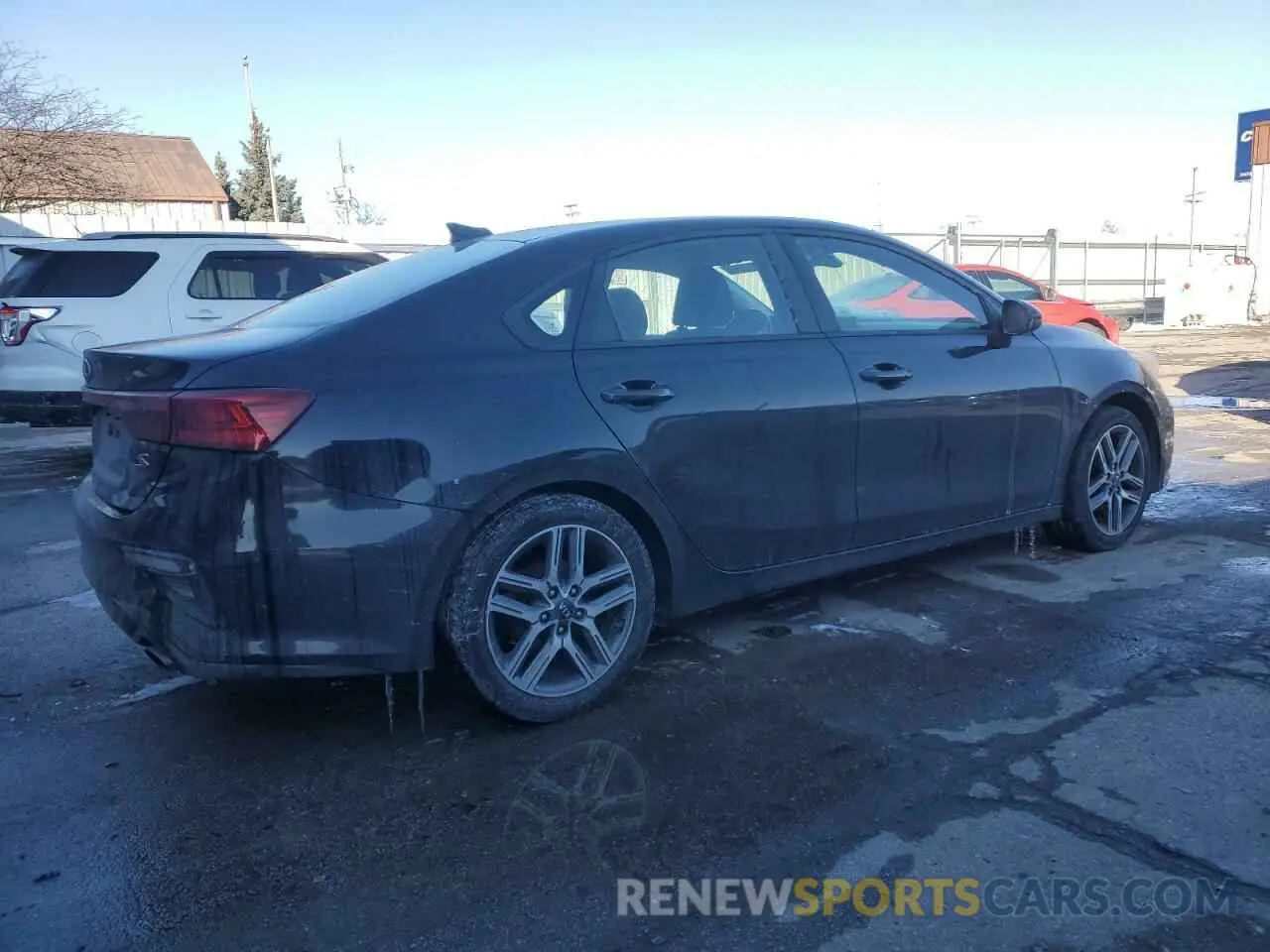 3 fotografías del automóvil dañado 3KPF34AD8KE023370 KIA FORTE 2019