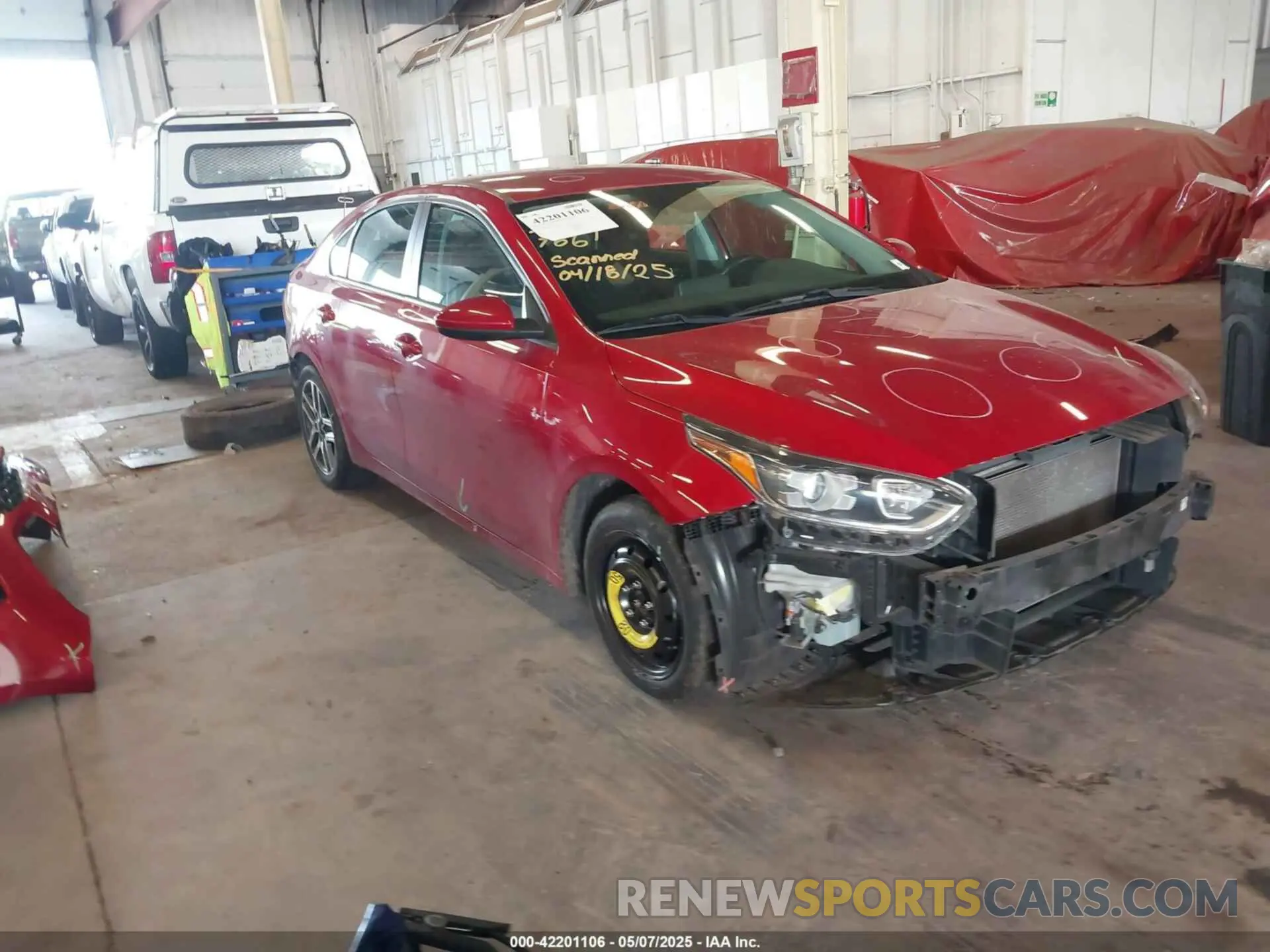 1 fotografías del automóvil dañado 3KPF34AD9KE013656 KIA FORTE 2019